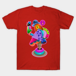 Hello Doodle Fun Color art T-Shirt